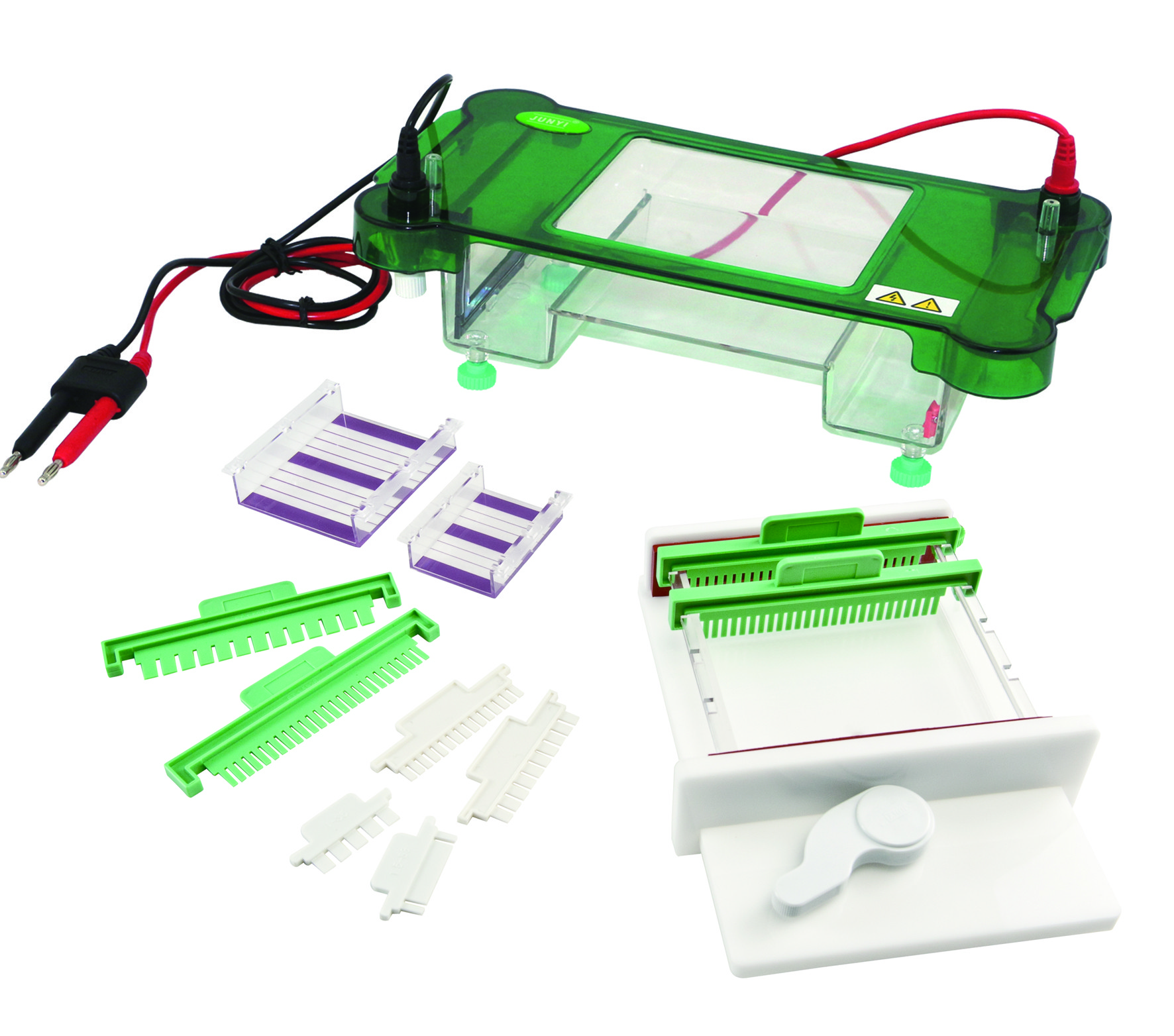 Unfolded Electrodes Agarose Gel Electrophoresis System Auto Switch Off Jy-spft