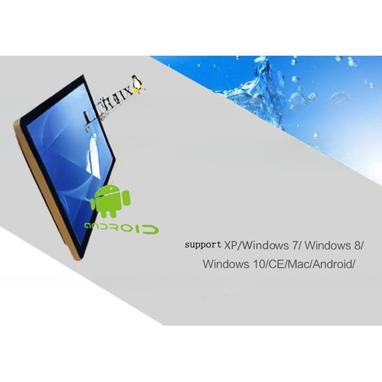 55" inch capacitive touch monitor capacitive touch panel with Android or Win10/11 for self-service terminal advertising kiosk