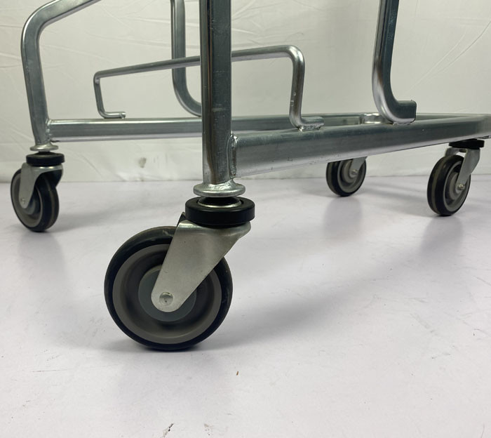 150L German Regular Supermarket Metal Trolley without Base Frame with Child Seat Self-Produced and Wholesale