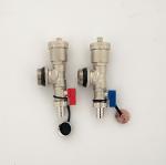 Stainless Steel Radiant Heat Manifold Assembly w/ Flow Meter