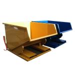 Metal Forklift Tipper Bins Self Dumping Tipping Bin Forklift Waste Bins