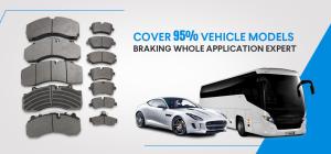 Quality Baiyun Auto Brake Pads With Emark Certificate European Vehicles wholesale