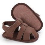 Amazon hot Round toe Anti-slip 0-18 months baby Outdoor walking shoes toddler
