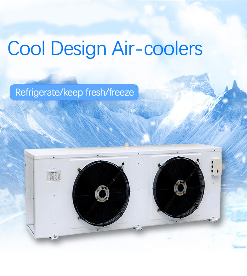 Tray Controls Cold Storage Evaporator , Air Freezing Chamber Room Evaporator