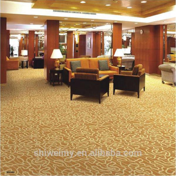 Cheap New solid brown print polypropylene floor carpet for living room for sale
