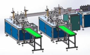 Quality High Productivity KN95 Face Mask Making Machine Aluminum Alloy Board wholesale