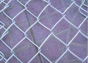 PVC Coated Diamond Mesh 8 Ft Cyclone Fence 50*50mm