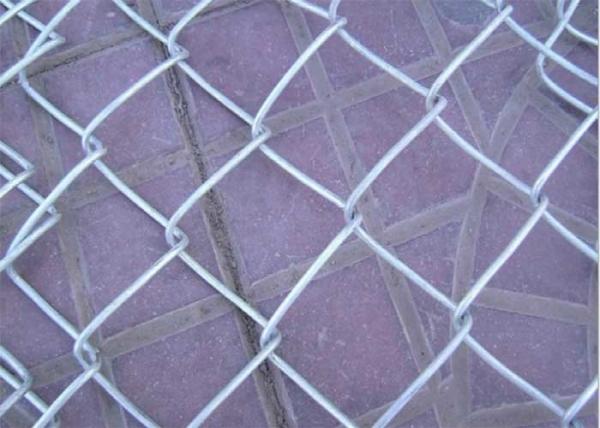 Cheap PVC Coated Diamond Mesh 8 Ft Cyclone Fence 50*50mm for sale