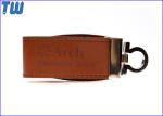 PU Leather 2GB USB Flash Disk Debossed 3D Non-erasable Logo Reasonable Price
