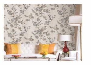 Quality Waterproof PVC Vinyl Wallpaper European Flower Design Fashion Style wholesale