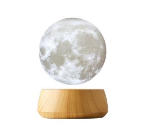 Quality new magnetic floating levitate bottom 3D moon lamp night lighting wholesale