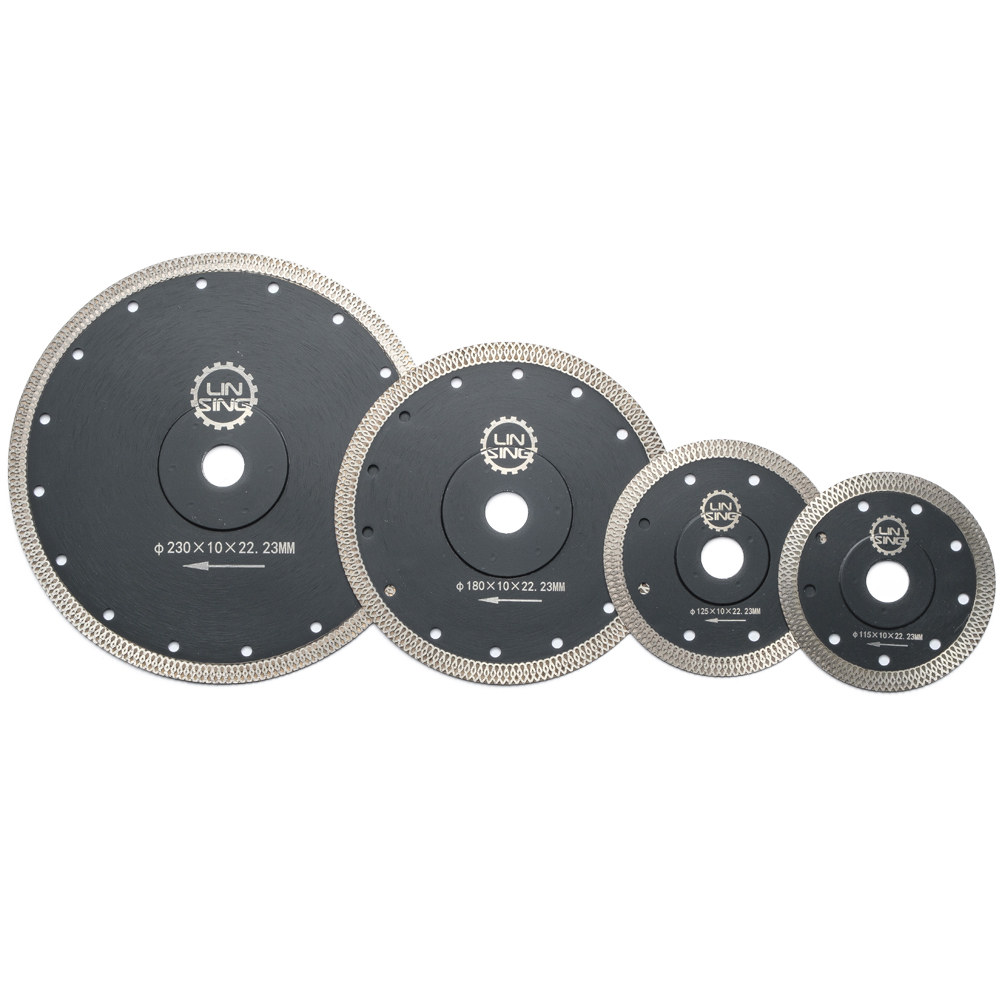 105 mm-230 mm Turbo Diamond Cutting Disc for Cutting Granite Marble Ceramic