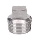 1/4" Square Pipe Plug , NPT Male 304 Stainless Steel Pipe Plug