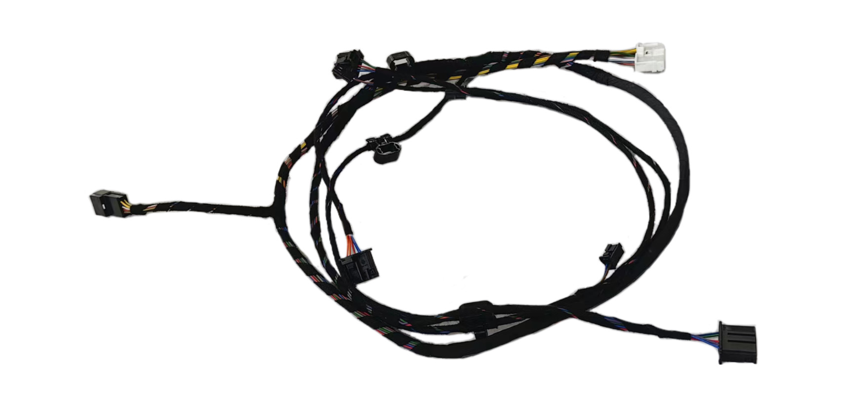 Custom Made Automotive Wiring Harness Manufacturers Black Color