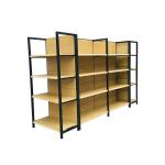 shelves system gondola supermarket equipment shelf