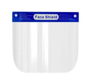 Quality PET Protective Medical Face Shield Visor , Clear Face Shield Visor Fiberglass Free wholesale