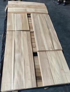 Quality 1.2mm Slice Cut Hickory Veneer For Flooring fancy plywood Grade ABCD wholesale