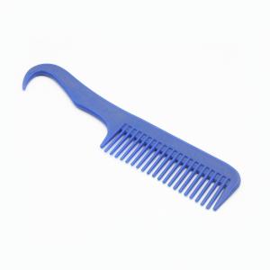 Quality 25*4cm Horse Grooming Comb Hooked Handle Dense Teeth Long Life Time wholesale