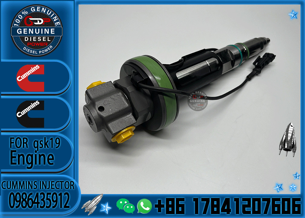 Original QSK19 QSK60 Fuel Injector F00BL0J019 2867149 4964173 4955527 4964170 F00BL0J020 4955524 4918073 0986435912