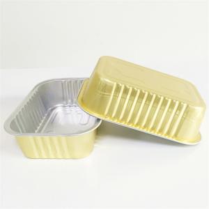 Quality 320ml / 500ml / 680ml rectangular aluminum foil sealed box wholesale