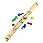 New Year 31.5*26.5*26.5cm Paper Tubes Metallic Foil Streamers