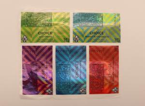 Quality Holographic Laser Paper Sticker with 4C PMS Printing FSC certificate wholesale