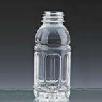 ISO14001 Round 12oz PET Hot Fill Bottle Plastic 38mm Neck Juice