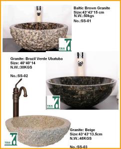 Quality Bathroom Vanity Sink, Granite Marble Kitchen Sink wholesale