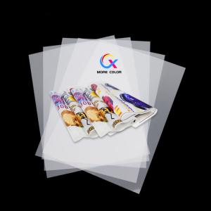 Quality 75 Micron Heat Transfer PET Film White Color For Textile Printing wholesale