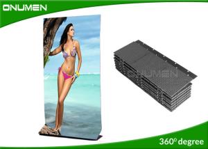 Quality SMD Foldable Led Screens Outdoor Advertising / Mobile Video Wall Displays Black Light wholesale