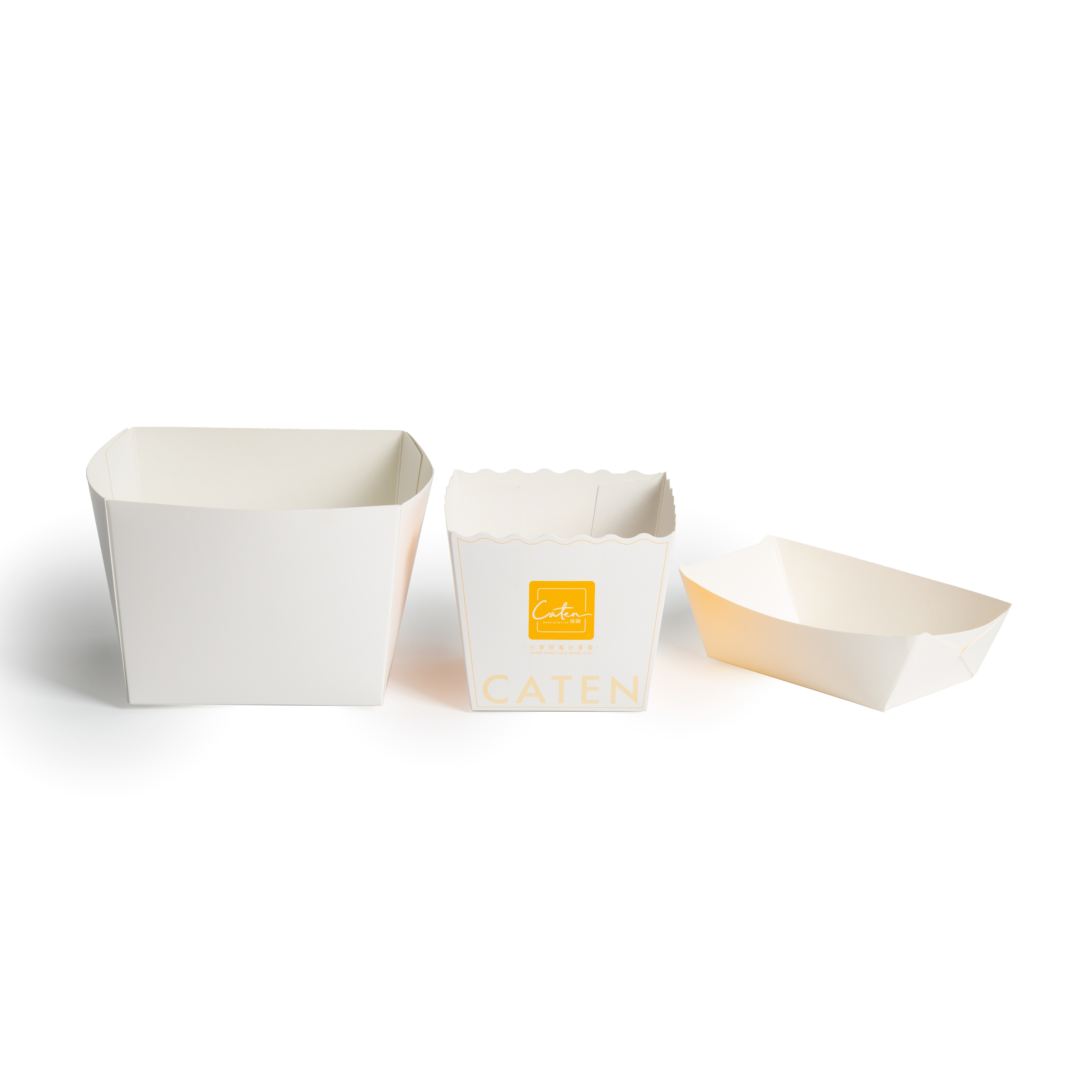 Recyclable Paper Takeaway Food Packaging Box For Burger Popcorn Custom Size Color