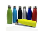 500ML Aluminum Drinking Bottle , Custom Sports Water Bottles Food Grade