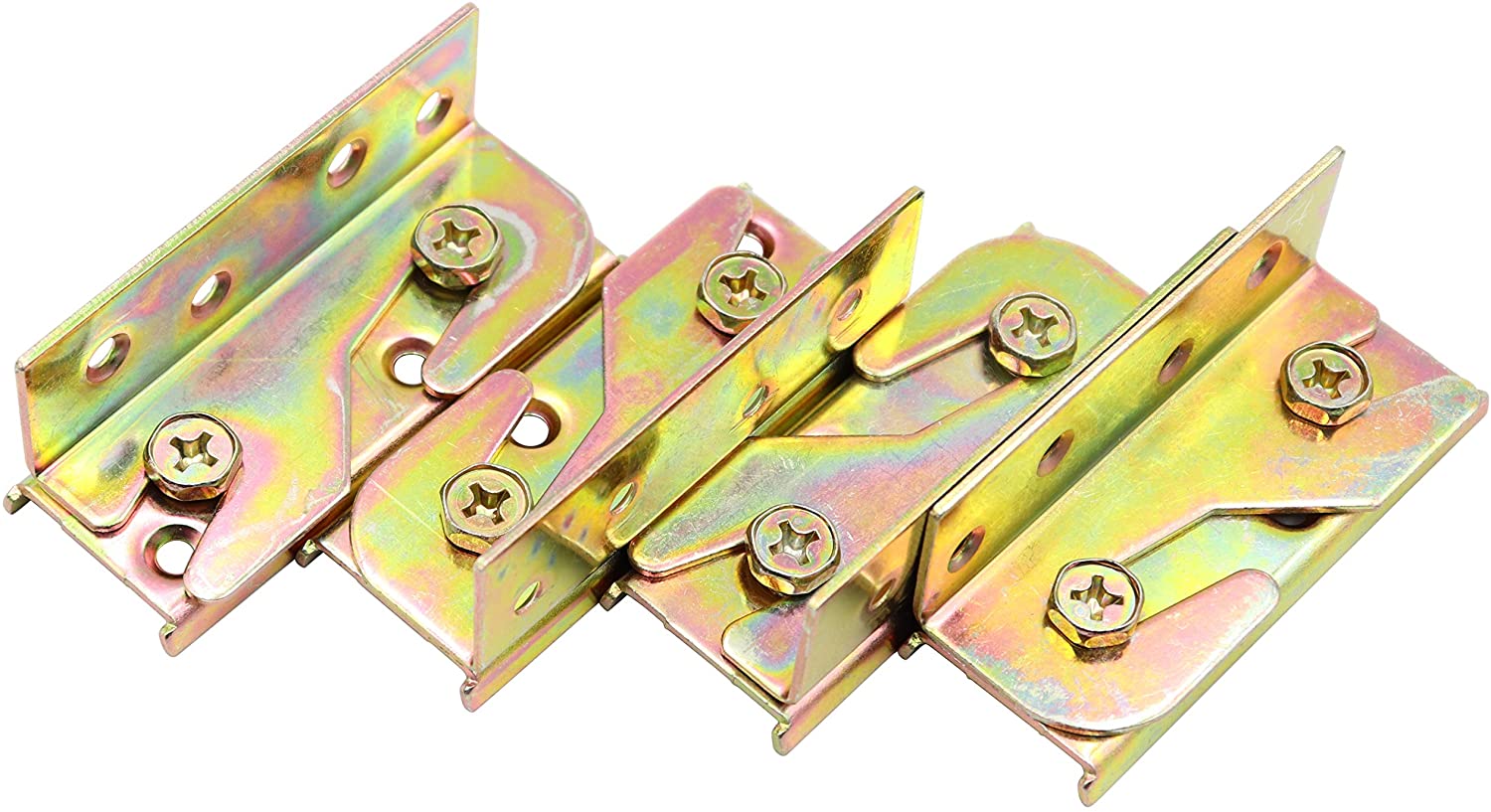 Bed Hardware 6" Bed Rail Fasteners Bracket Furniture Hardware 1piece Modern 0.3-3 Mm ISO9001/ROHS/CE Customers Demand