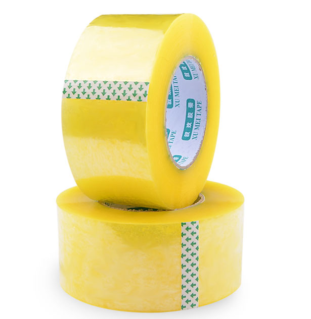 Security Adhesive BOPP Packaging Tape , Waterproof Sticky Tape Long Lasting
