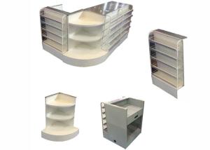 Quality Stainless Steel Retail Register Counter , Fast Checkout Cash Register Table wholesale