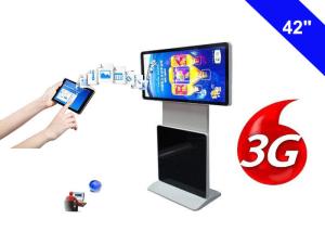 Quality 3G Digital Signage Monitor Display , LCD Digital Signage Advertising Display player wholesale