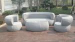 5pcs hotel rattan sofa
