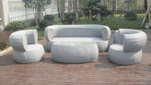 Quality 5pcs hotel rattan sofa wholesale