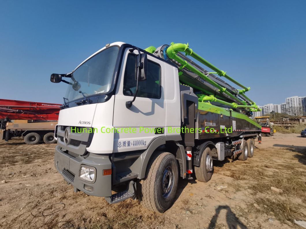 2018 Used 56m Concrete Pump Truck Concrete Boom Pump