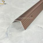 Customization 29.5*44 Bull Nose Stair Nosing Hammer Matt Rose Gold