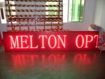 Advertising Outdoor Single Color Led Display modules High Resolution AC220V