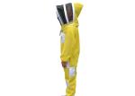 Children Yellow Color Three Layer Ventilated Beekeeping Protective Clothing Bee