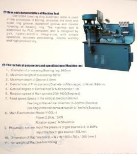 Quality CM1206A hydraulic lathe with auto-loader for bearing ring machining wholesale