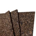 Eco-Friendly Black Cork Sheet Dark Cork Board Roll Tiles For Crafts
