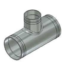 Quality Stainless Steel Grooved Reducing Tee With Internal And External Sub - Polishing wholesale