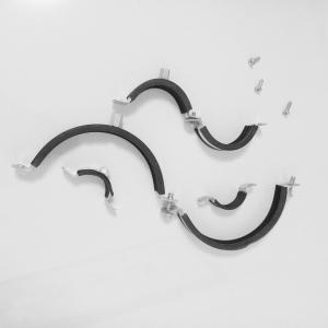 Quality Heavy Duty Epdm Rubber Strut Channel Pipe Clamp Reinforced Band Zincplated wholesale