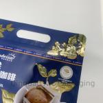 Food Storage Nuts Coffee Beans Food Grade Customizable Kraft Paper Bag With