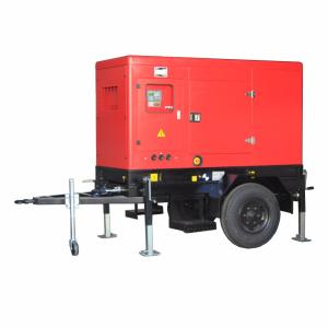 Quality Cummins Mobile Station Silent Trailer Type Diesel Generator For Charging Emergency Rescue wholesale
