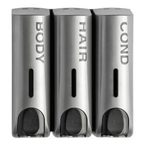Quality 3 x 350ml Manual Triple Application Liquid Soap Dispenser wholesale