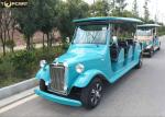 8 Seats Classic Golf Cart Club Car Golf Buggy Blue Color With 1165mm Rear Tread